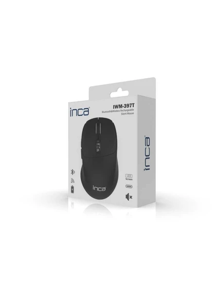 Inca İwm-397T Bluetooth+Wireless +Şarjlı Sessiz Mouse ürün görseli 1