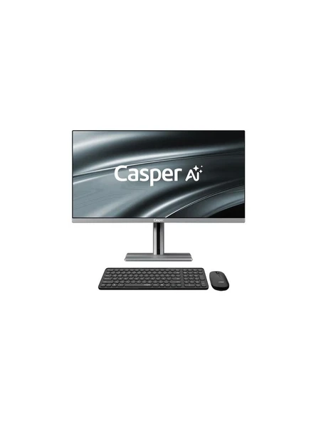 Casper Nirvana A97.1362-Be00X-V-G-K Gri İ7 13620H 16Gb 500Gb Nvme Ssd 27" Pivot Freedos All İn One Bilgisayar ürün görseli 1