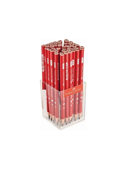 Faber-Castell Kurşun Kalem Jumbo Okul Kalemi 2.5B (48 Li Paket) ürün görseli 1