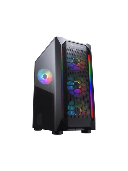 Cougar Mx410 Mesh-G Rgb Cougar Xtc650 650W 80+ Power Supply Boş Bilgisayar Kasası ürün görseli 1