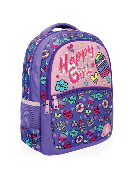 Adel Okul Sırt Çantası Junior Happy Girl 2177 000122 ürün görseli 1