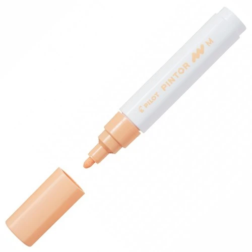 Pilot Pintor Keçeli Markör Dekor Boya Kalemi (M) Pastel Turuncu Sw-Pt-M-Po (6 Lı Paket) ürün görseli 1