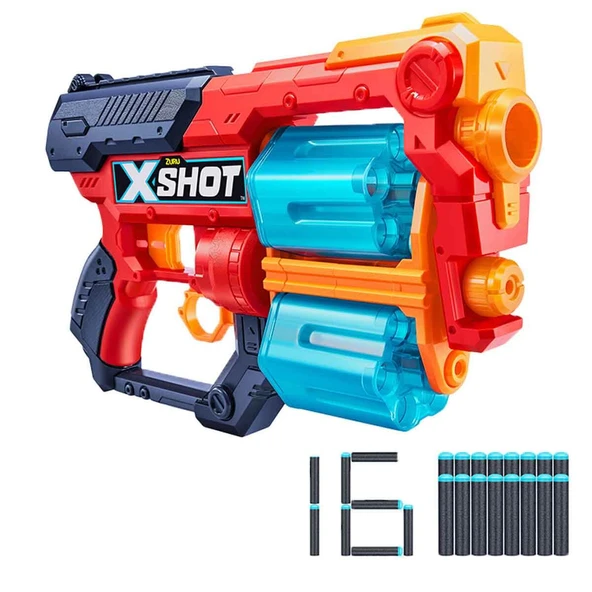 Sunman Oyuncak Sünger Atan Silah Zur-X-Shot Excel-Vıgılante 24 Mermili S00036436 ürün görseli 1