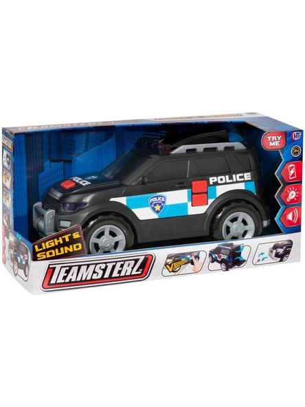 Sunman Oyuncak Teamsterz Sesli ve Işıklı 4X4 Polis Arabası 36 Cm S00016397 ürün görseli 1