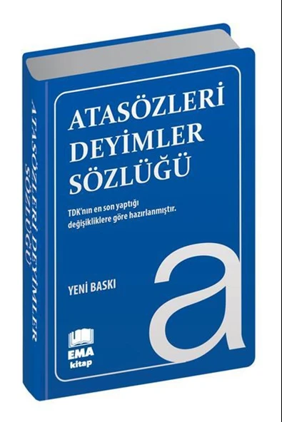 Ema Atasözleri - Deyimler Sözlüğü Biala Kapak ürün görseli 1