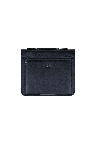 Önder Siyah Londra Vip Suni Deri Kilitli Çok Amaçlı El ve Koltukaltı Çanta 34X29Cm 8001-3 ürün görseli 1