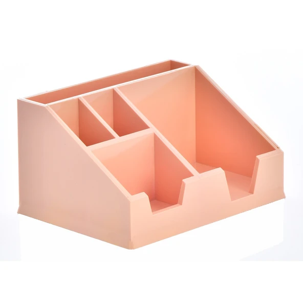 Ops Masa Seti Kalemlik Organizer Pastel Pembe KLM 208 ürün görseli 1