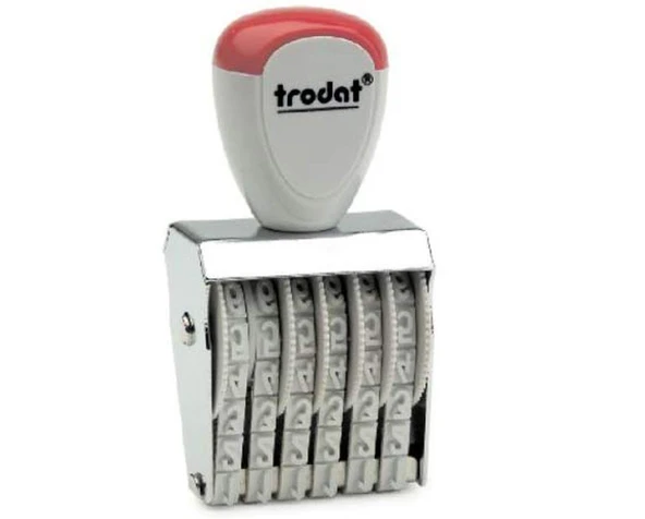Trodat Numaratör 4 Mm 6 Hane 1546 ürün görseli 1