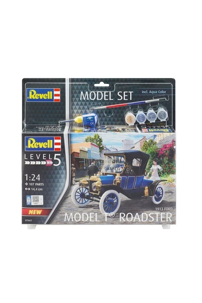 Adore Revell Model Set 1913 Ford T Roadster 1913 Model Araba VBA67661 ürün görseli 1