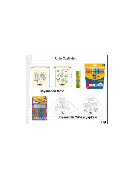 Bic Kids Boya Seti 22 Parça 512146 ürün görseli 1