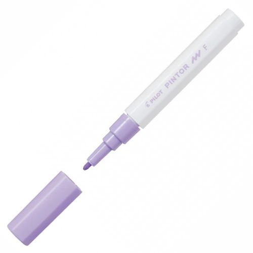 Pilot Pintor Keçeli Markör Dekor Boya Kalemi (F) Pastel Mor Sw-Pt-F-Pv (6 Lı Paket) ürün görseli 1