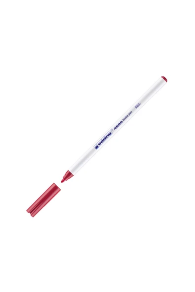 Edding T-Shirt Kalemi 4600 Tekstil Kalemi - Kumaş Boyama Kalemi 1.0Mm Carmina Kırmızısı (10 Lu Paket) ürün görseli 1