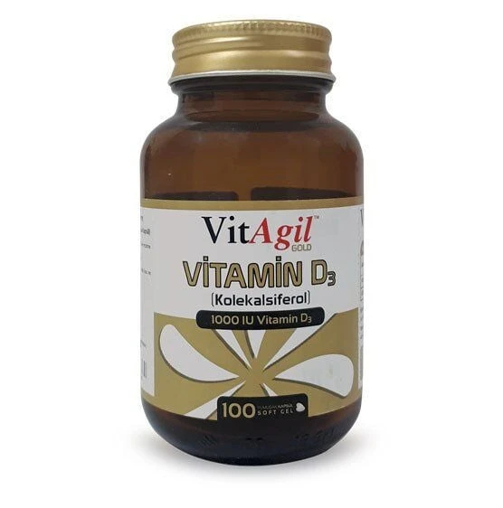 Vitagil Gold Vitamin D3 100 Soft Jel ürün görseli 1
