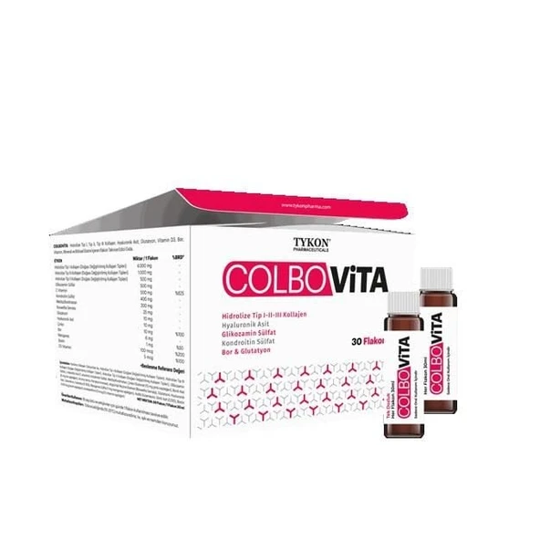 Colbovita Kollajen Sıvı 30ml 30 Flakon ürün görseli 1