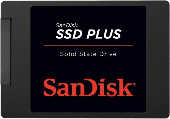 Sandisk 500Gb Ssd Plus 545Mb-505Mb-S Sdssda-500G-G28 Sata 3 2.5" Harddisk ürün görseli 1