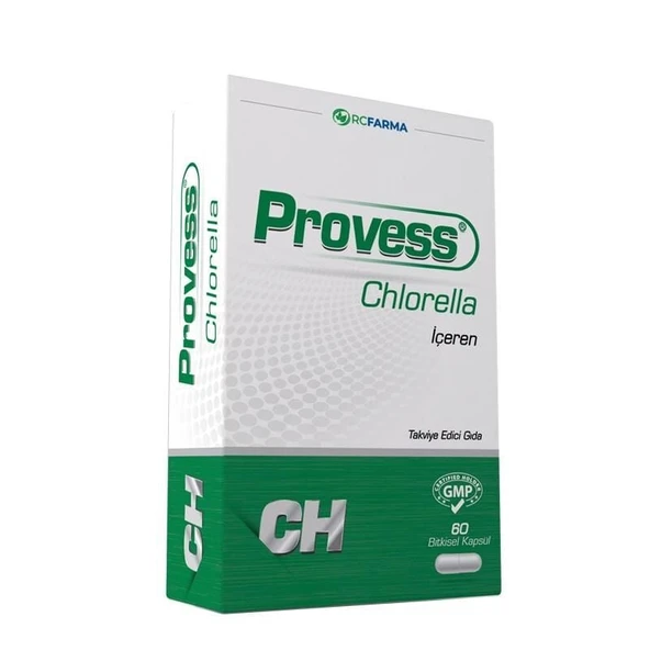 Provess Chlorella 60 Kapsül ürün görseli 1