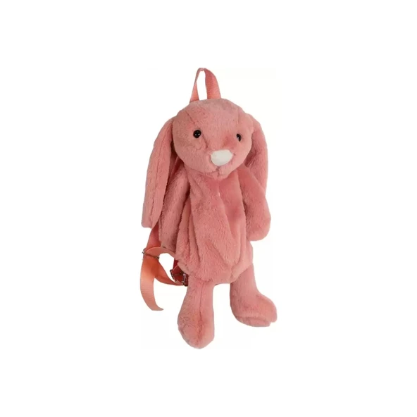 Dada Peluş Çanta Tavşan Somon 45 Cm DD-30453 ürün görseli 1