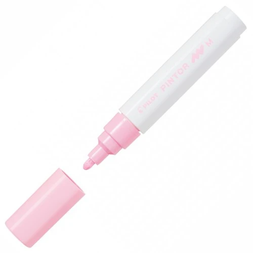 Pilot Pintor Keçeli Markör Dekor Boya Kalemi (M) Pastel Pembe Sw-Pt-M-Pp (6 Lı Paket) ürün görseli 1