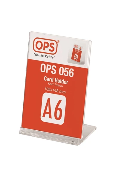 Ops Kart Tutucu Dikey A6 Dp 056 ürün görseli 1