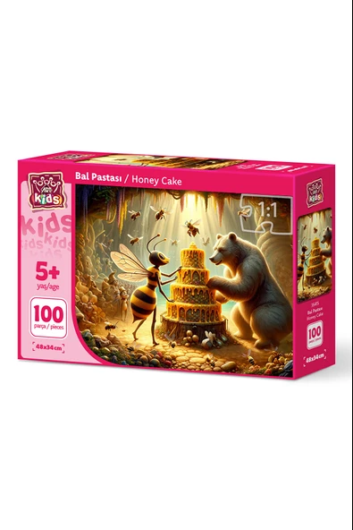 Art Puzzle 100 Parça Puzzle Bal Pastası 35415 ürün görseli 1