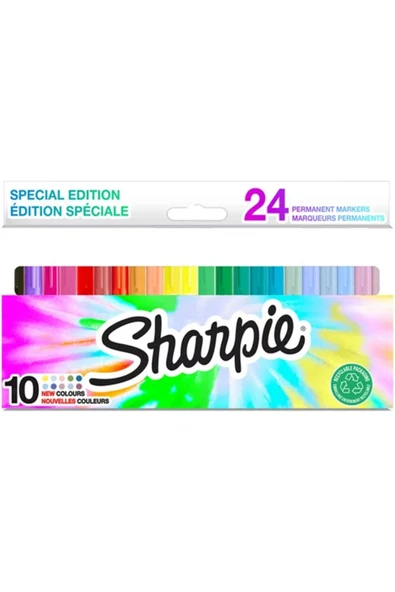 Sharpie Permanent Markör Kalem Fine/Uf Karışık 24 Renk Set 2180834 ürün görseli 1