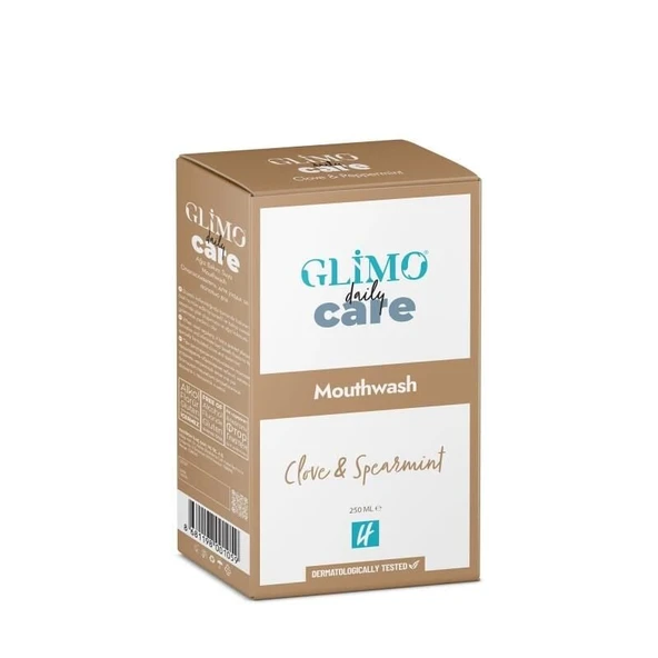 Glimo Daily Care Clove Spearmint Ağız Çalkalama Suyu 250ml ürün görseli 1