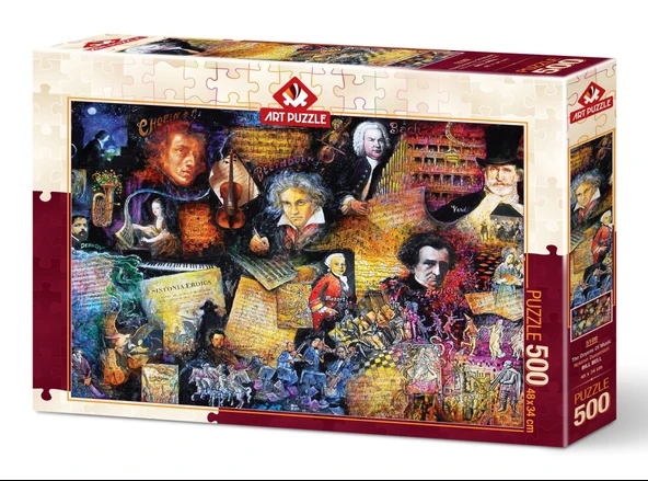 Art Puzzle 500 Parça Puzzle Notanın Duayenleri 5109 ürün görseli 1