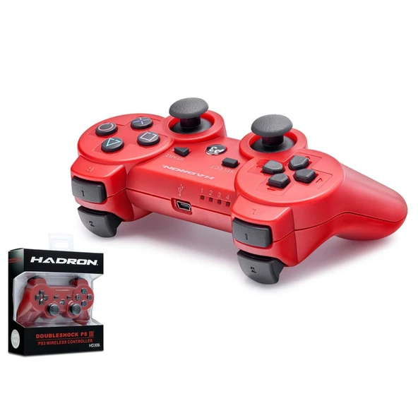 Hadron Hd306K Ps3 Gamepad Kırmızı ürün görseli 1