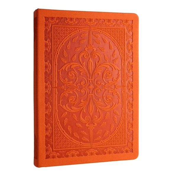 Vj Not Defteri 14X20Cm Old Book Turuncu 80 Gram 160 Yaprak Çizgili ürün görseli 1