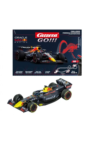 Carrera Oyuncak Go Challenge - Formula High Speed Tek Kişilik Yarış Pisti jsc68002 ürün görseli 1