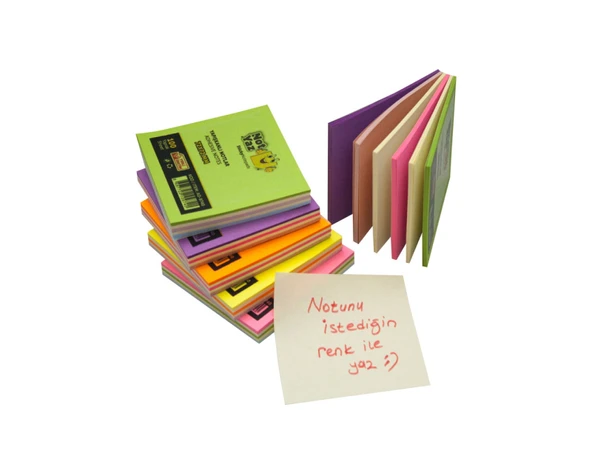 Not Yaz Yapışkanlı Not Kağıdı 72X75 Mm 100 Yaprak Adhesive Notes 9740 (20 Koçan) ürün görseli 1