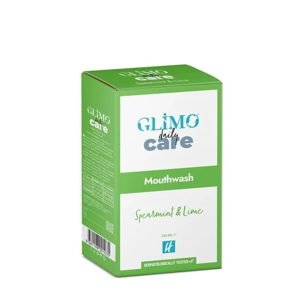 Glimo Daily Care Spearmint Lime Ağız Çalkalama Suyu 250ml ürün görseli 1
