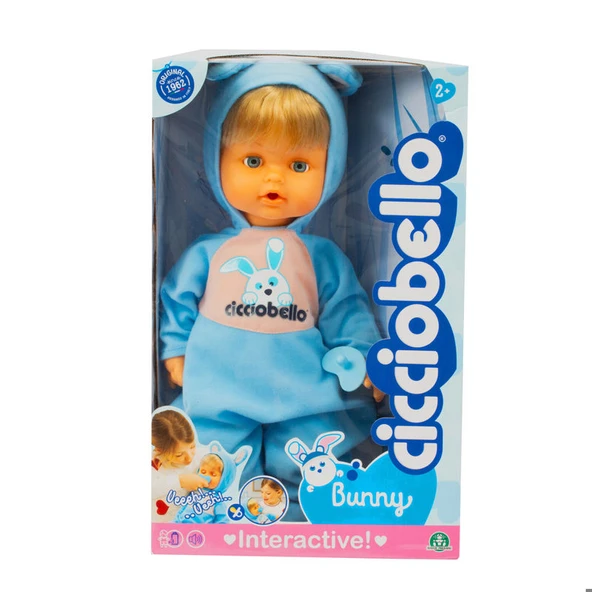 Cicciobello Oyuncak Tavşan Kostümlü ve Sesli Bebek 42 Cm CCB09001 ürün görseli 1