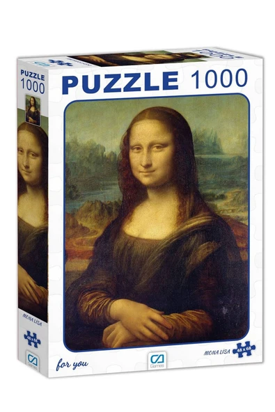 CA Games Puzzle 1000 Parça Mona Lisa 7022 ürün görseli 1