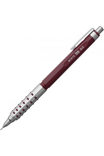 Pentel Versatil Kalem (Mekanik Kurşun Kalem) 0.5 Mm Kırmızı Gövde Orenz AT Automatic Technology Yxpp2005-b ürün görseli 1