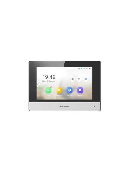 Hikvision Ds-Kh6320-Wte1 7" İp İnterkom İç Ünitesi ürün görseli 1