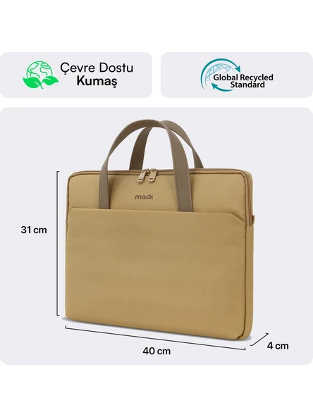 Mack Mce-1513 15,6" Nova Eco Notebook Çantası Camel - Resim 2