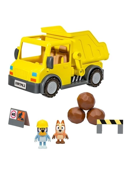 Moose Toys Oyuncak Bluey Damperli Kamyon ve Figür Oyun Seti 17673 ürün görseli 1