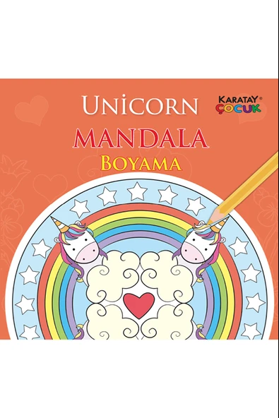 Karatay Yayınları 4E Mandala - Unicorn (Kolay Seri) (Yeni) ürün görseli 1