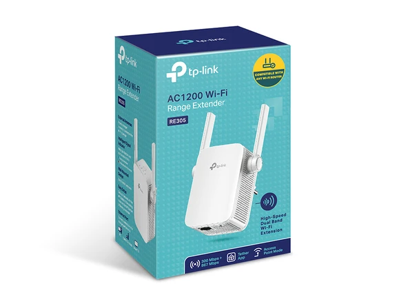 867 Mbps Wifi Range Extender-Menzil Genişletici Ac1200 Re305 ürün görseli 1