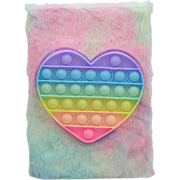 Unick Color Pop-İt Peluş Defter A5 (Karışık Model 1 Adet) ürün görseli 1