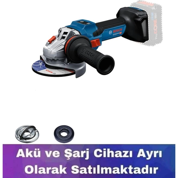 Bosch Professional Gws 18V-15 S Akülü Taşlama (Akü ve Şarj Yoktur) 06019M6000 ürün görseli 1