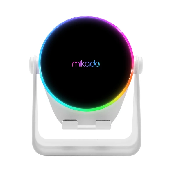 Mikado Md-68Bt Zynox Beyaz 5W 1200Mah Bt,Usb,İnduction Destekli Speaker ürün görseli 1