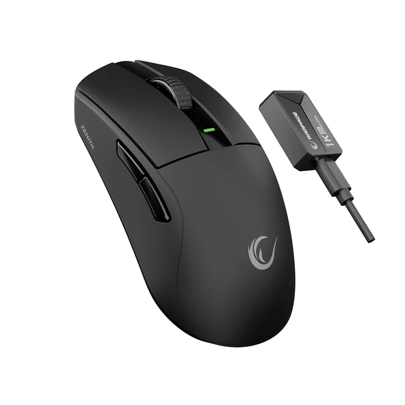Rampage Zenith Bt+Wired+2.4G Siyah Kablosuz Paw3395 52833 Mcu Gaming Oyuncu Mouse ürün görseli 1