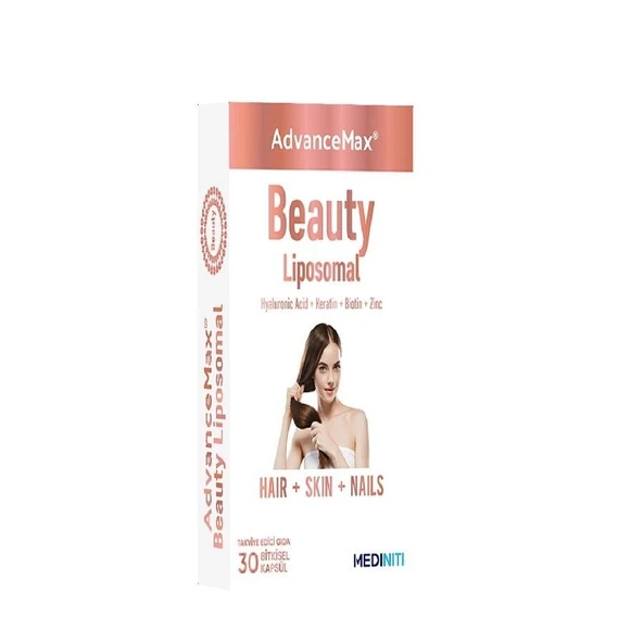 Advancemax Beauty Lipozomal Hyaluronik Asit 30 Kapsül ürün görseli 1