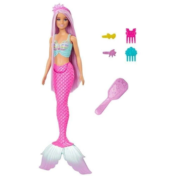 Mattel Oyuncak Barbie Uzun Saçlı Muhteşem Deniz Kızı HRR00 ürün görseli 1
