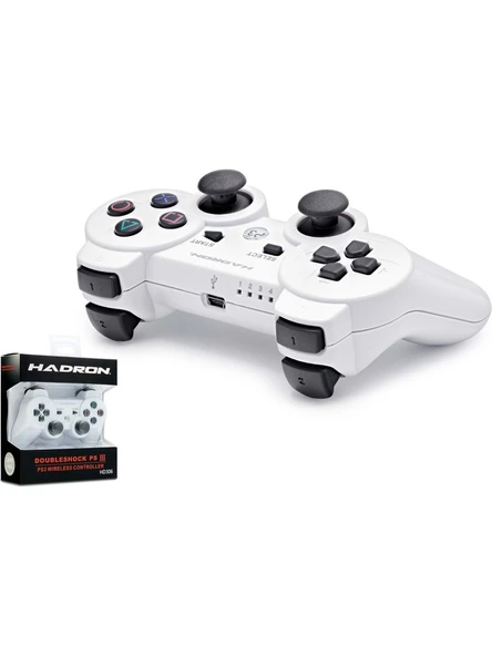 Hadron Hd306B Ps3 Gamepad Beyaz ürün görseli 1