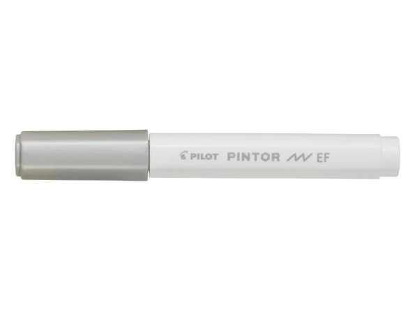 Pilot Pintor Keçeli Markör Dekor Boya Kalemi (Ef) Gümüş Sw-Pt-Ef-S (6 Lı Paket) ürün görseli 1
