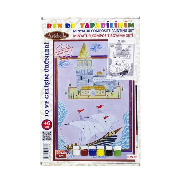 Artebella Minyatür Kompozit Boyama 20X30 Cm Mbs-02 ürün görseli 1
