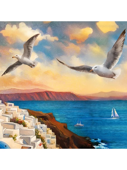 Ks Games Puzzle 500 Parça Santorini - Resim 4